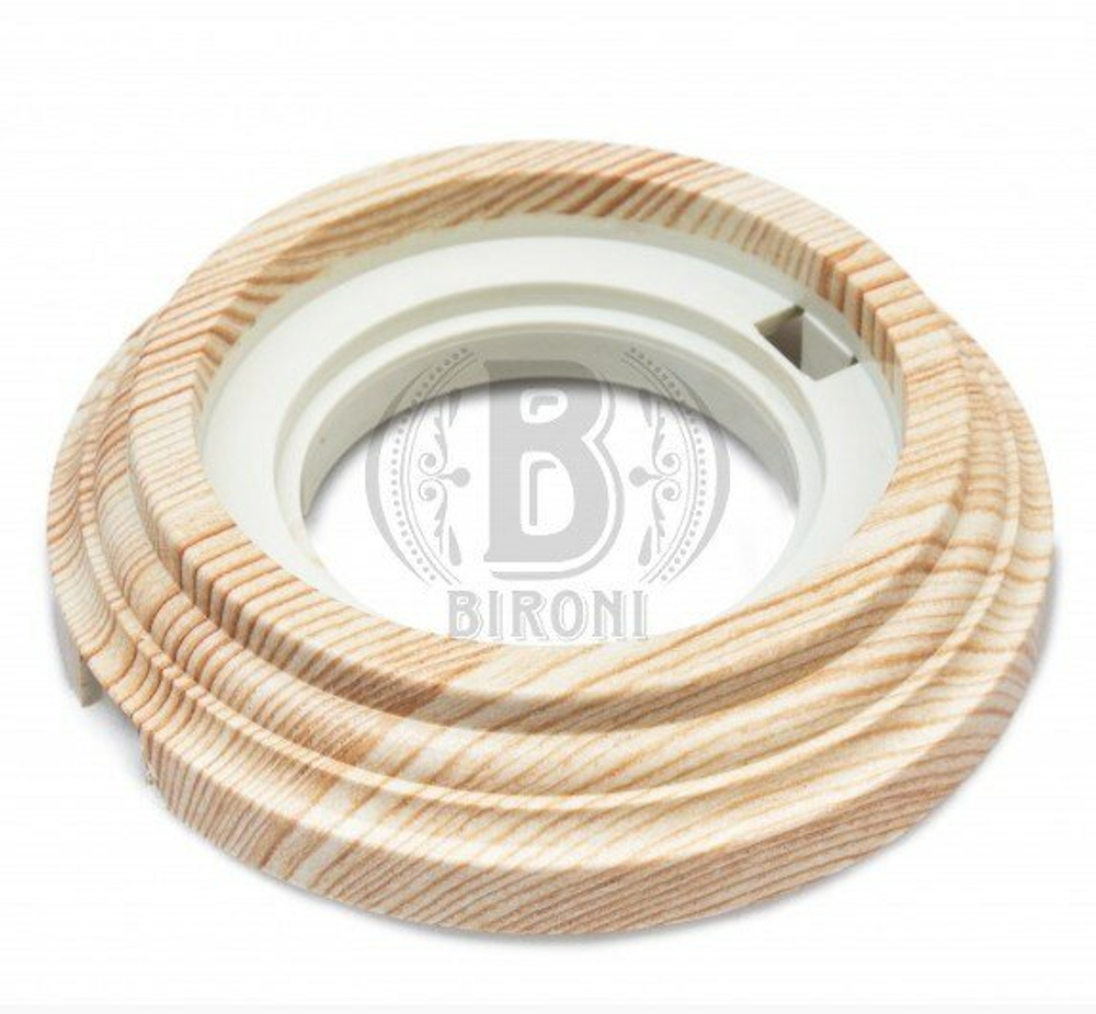 Рамка 1-постовая, пластик, Bironi BF1-610-21 / Карельская сосна
