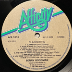 Benny Goodman - Clarinetitis / The Young B.G. (Англия 1985г.)
