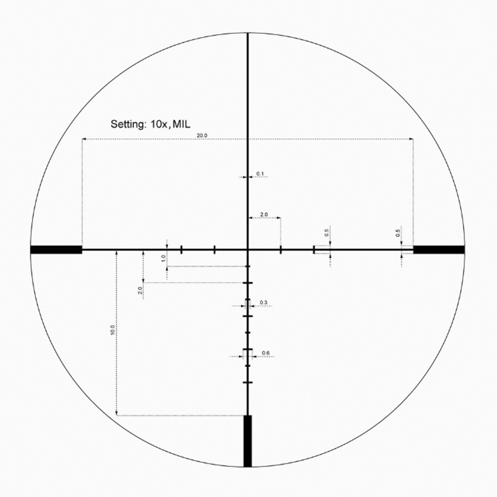 Оптический прицел Vector Optics Continental x10 1-10x24i ED SFP