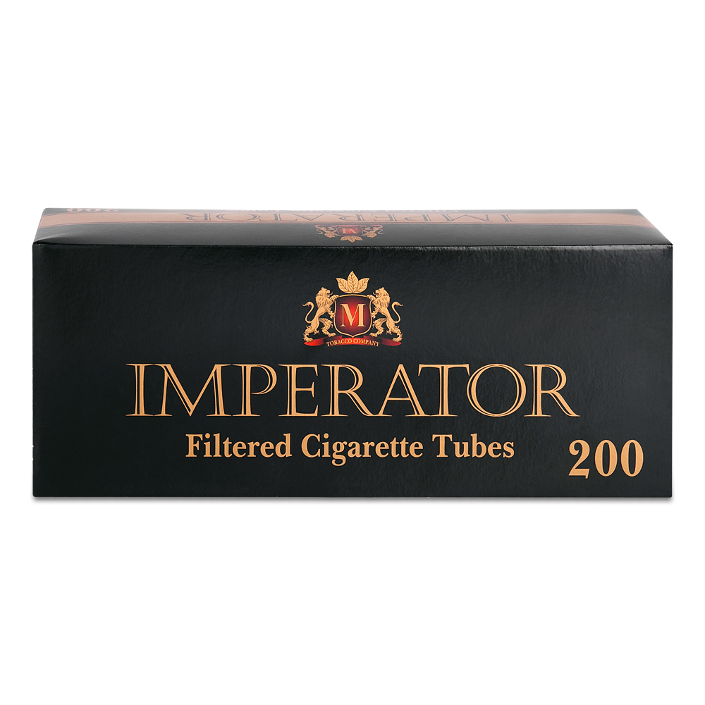 Гильзы черные для сигарет "Imperator" Black 200шт.