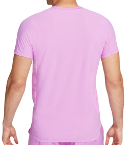 Теннисное поло Nike Court Dri-Fit Adventage Slam Tennis - rush fuchsia/white
