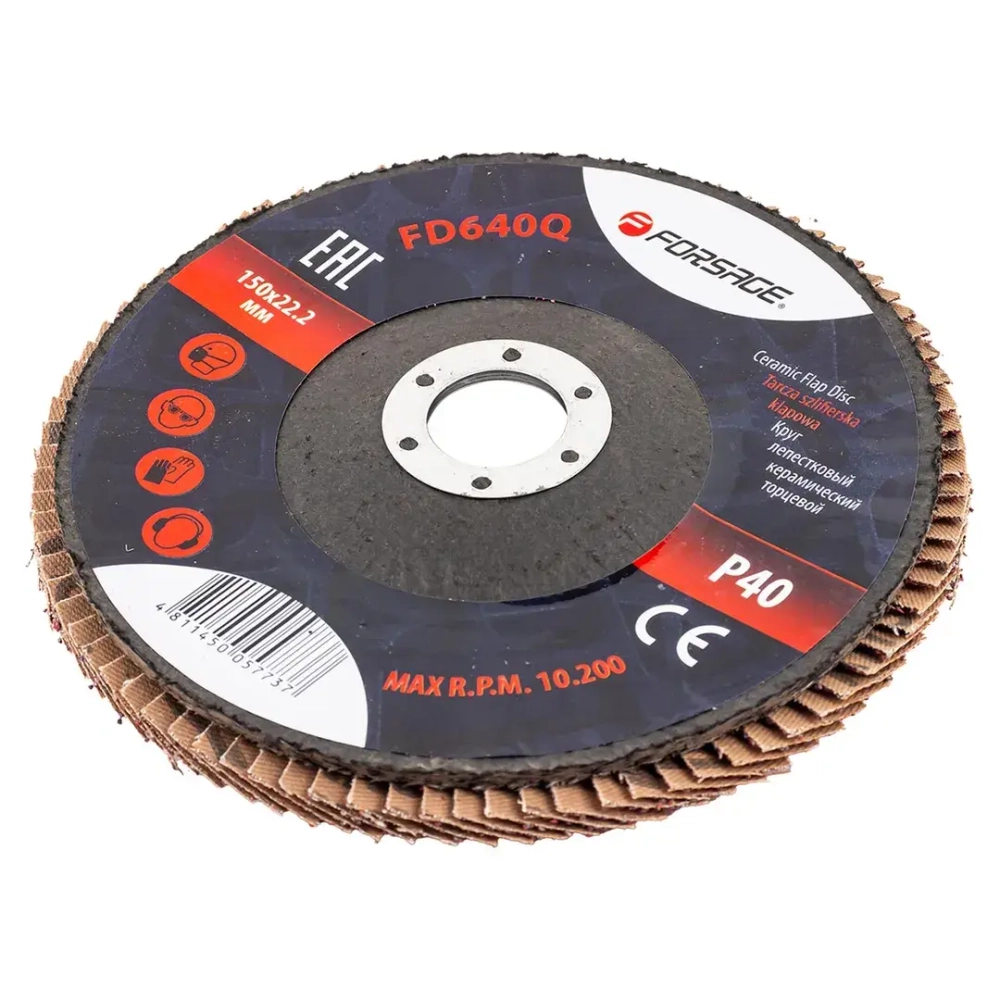 Круг лепестковый керамический торцевой Forsage F-FD640Q