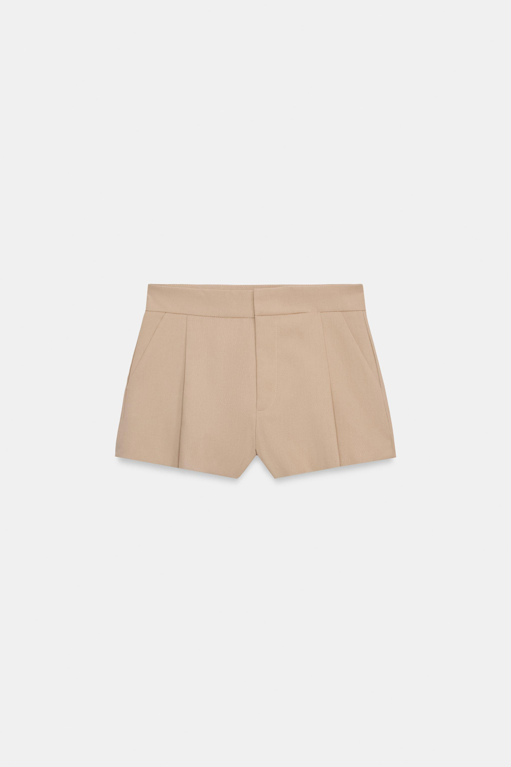 ШОРТЫ С ЗАЩИПАМИ — ZARA