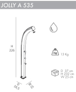 Душ уличный Arkema Jolly A 535