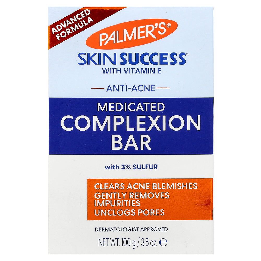 Palmer's, Skin Success®, мыло с витамином E, против акне, 100 г (3,5 унции)
