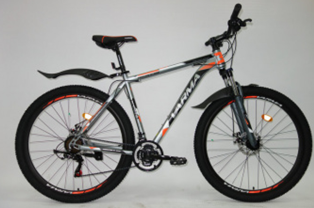 Вело 29" VARMA DRACON H95D 29" р.19 тёмно-серый 21ск. ст.