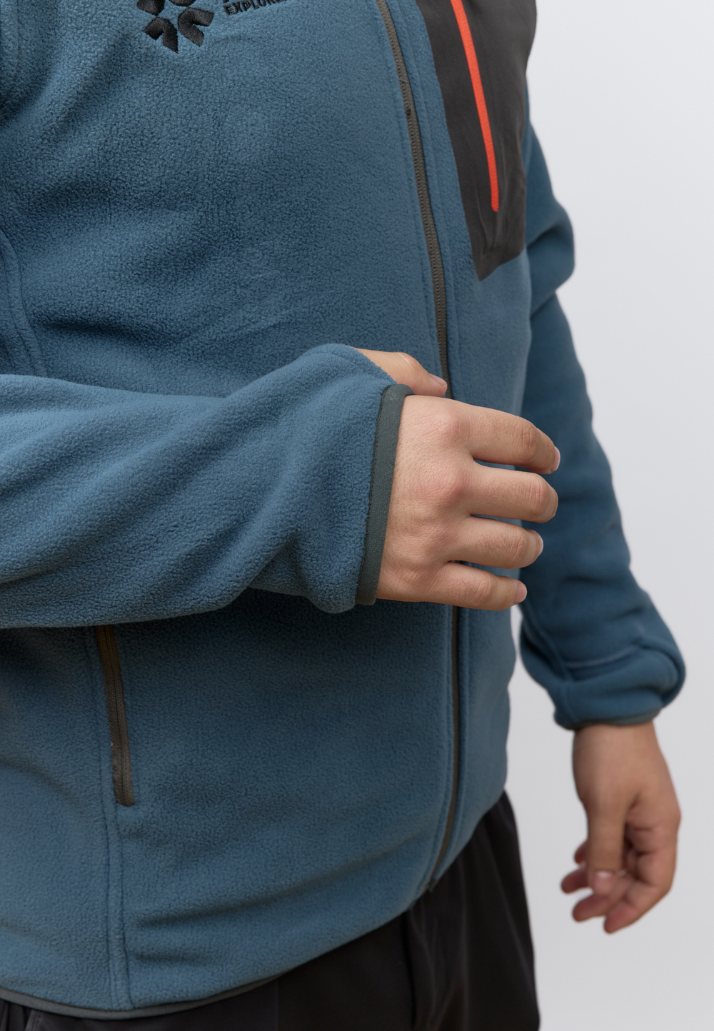 Флисовая кофта на замке ARGYMAQ EXPLORER BLUE