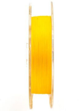 Леска плетёная WFT KG PLASMA Yellow 150 м, 0,10 мм