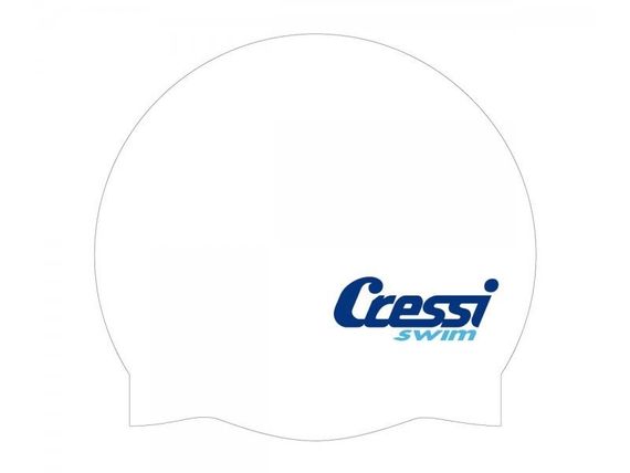 Шапочка Cressi CAP силиконовая, цвета в ассортименте (черный, фиолетовый, белый) (черная)