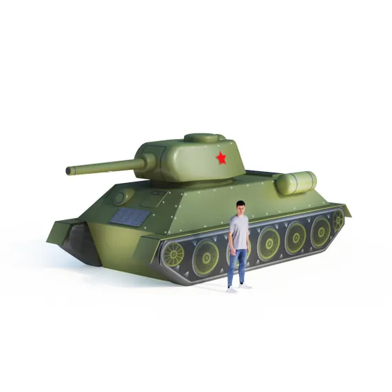 Надувная фигура "Танк"