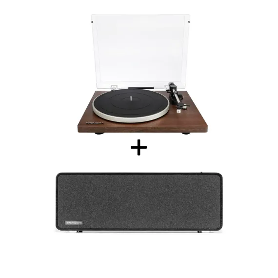 Premiera ECO One Walnut + Premiera ES422A Black