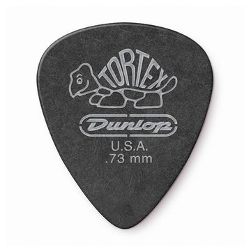 Медиаторы 72шт, 0,73мм, Dunlop 488R.73 Tortex Pitch Black Standard