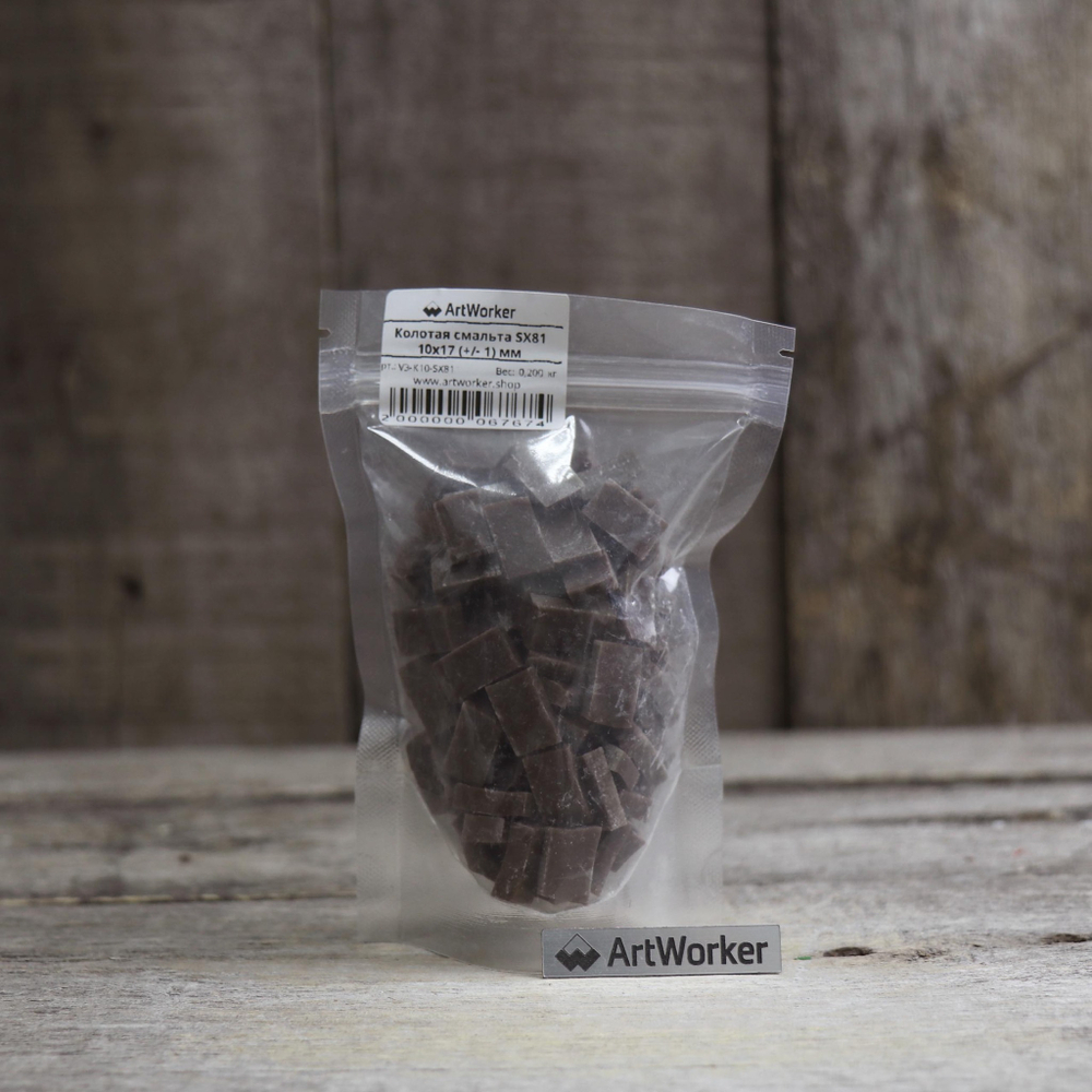 Смальта SX81 колотая 10x17 mm, арт. SX81 | ArtWorker