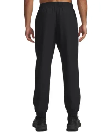 Мужские теннисные штаны Under Armour Tech Sport Pants - black/racer red