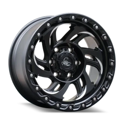 Диск колёсный литой AGILITY FORCE А723 R17 8.5 ET0 Matte Black W Milled Spokes