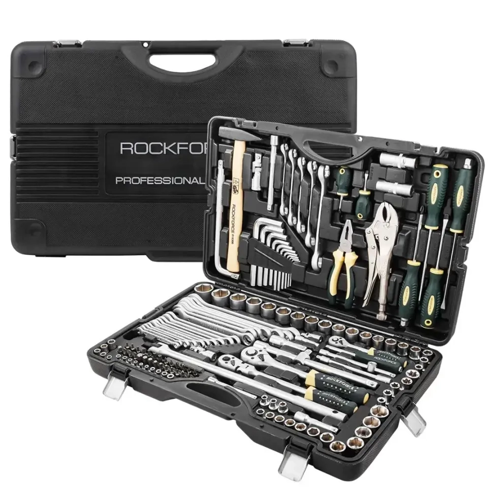 Набор инструментов 142 пр. 1/4''3/8''1/2''6pt RockFORCE RF-41421-5 SM