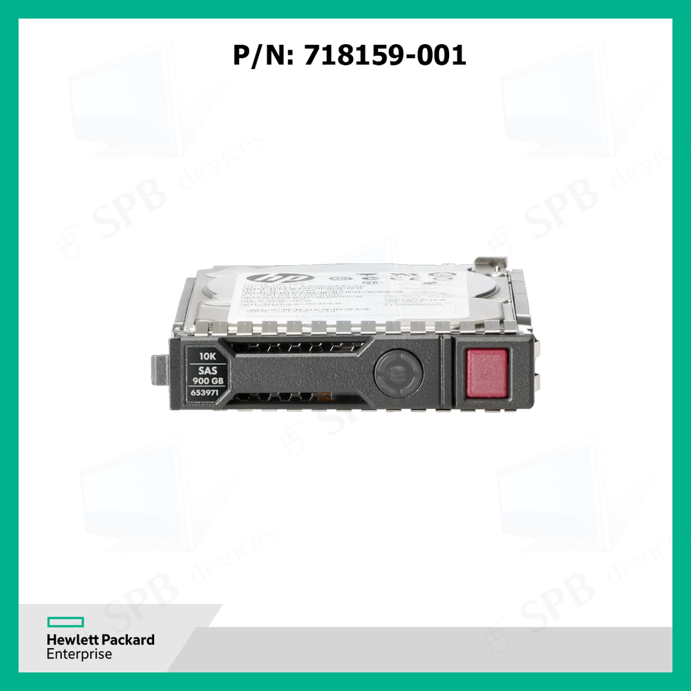 Жесткий диск HP HDD 900GB SAS 6GBPS 10K SC G9 2.5 653971-001 652589-B21 719429-001 718159-001 EG0900FDJYR