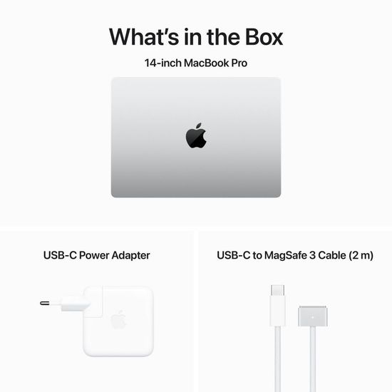 Apple MacBook Pro 14" (M3 8C CPU, 10C GPU, 2023) 8 ГБ, 1 ТБ SSD, «серый космос»