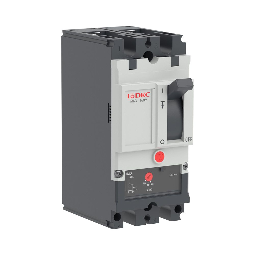Авт. выкл. пост. тока YON pro MNX160M 2P 125A 85kA при DC500V расц. TMD DC