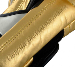 Перчатки боксерские AdiSpeed Metallic золото-серебристо-черные adiSBG501ProM