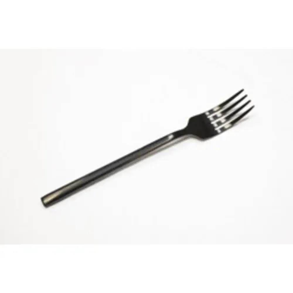 Вилка столовая 19 см матовая черный цвет Black Sapporo PVD P.L. - Davinci [12]