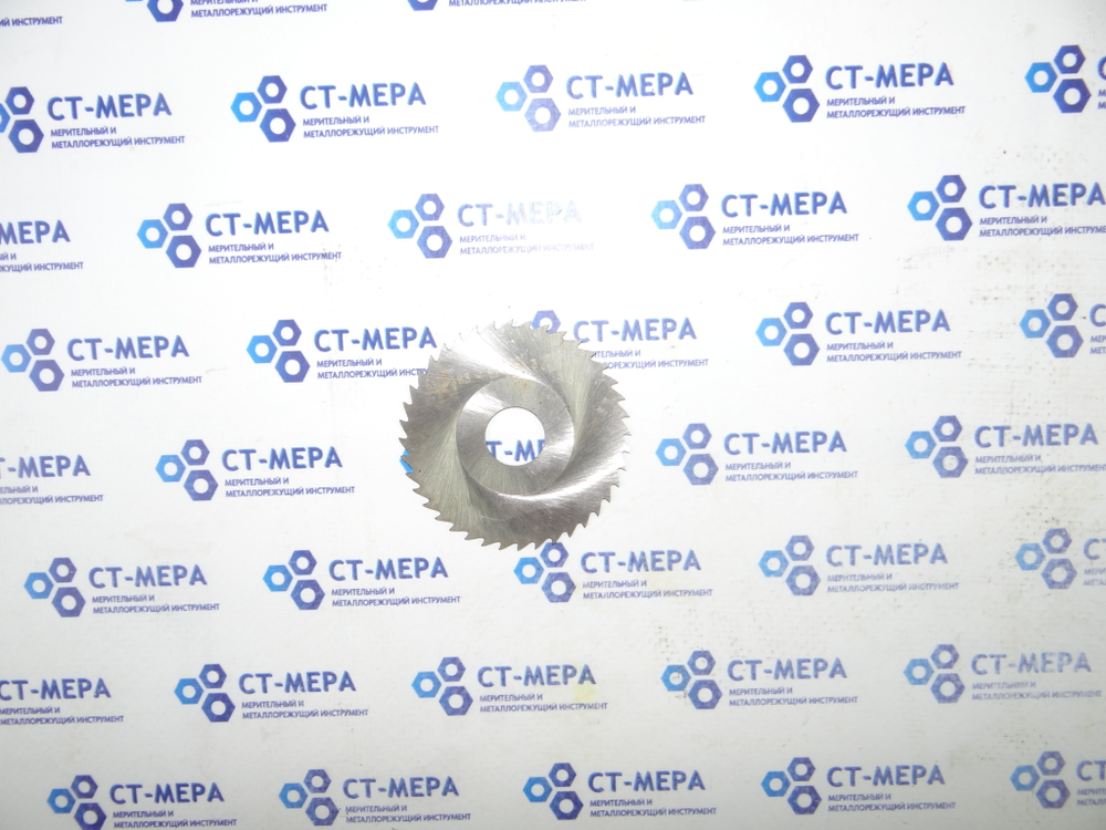 Фреза отрезная по металлу 63х1.2х16мм z=40 Р6М5 с фаской без ш/п