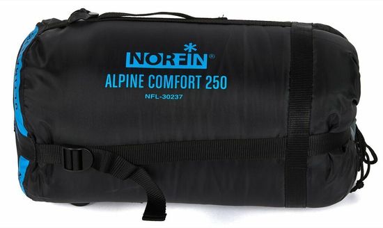 Спальный мешок NORFIN Alpine Comfort 250 (одеяло, +5°C)