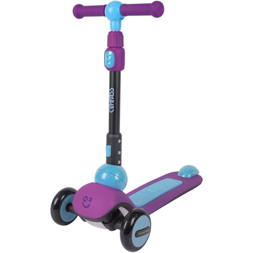 Самокат 3-х колесный TECH TEAM Compass purple/celadon