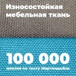 Лежанка для собак размер M двухсторонняя бирюзовая Царь-лежанка Lapalandia