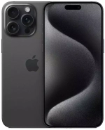 iPhone 15 Pro 256 ГБ, eSIM, чёрный титан