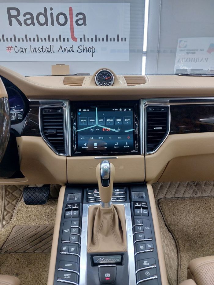 Магнитола для Porsche Macan 2014-2016 (CDR3.0/PCM3.0) - RDL-Macan монитор 8.4" на Android 11, Быстрая, CarPlay, 4G SIM-слот