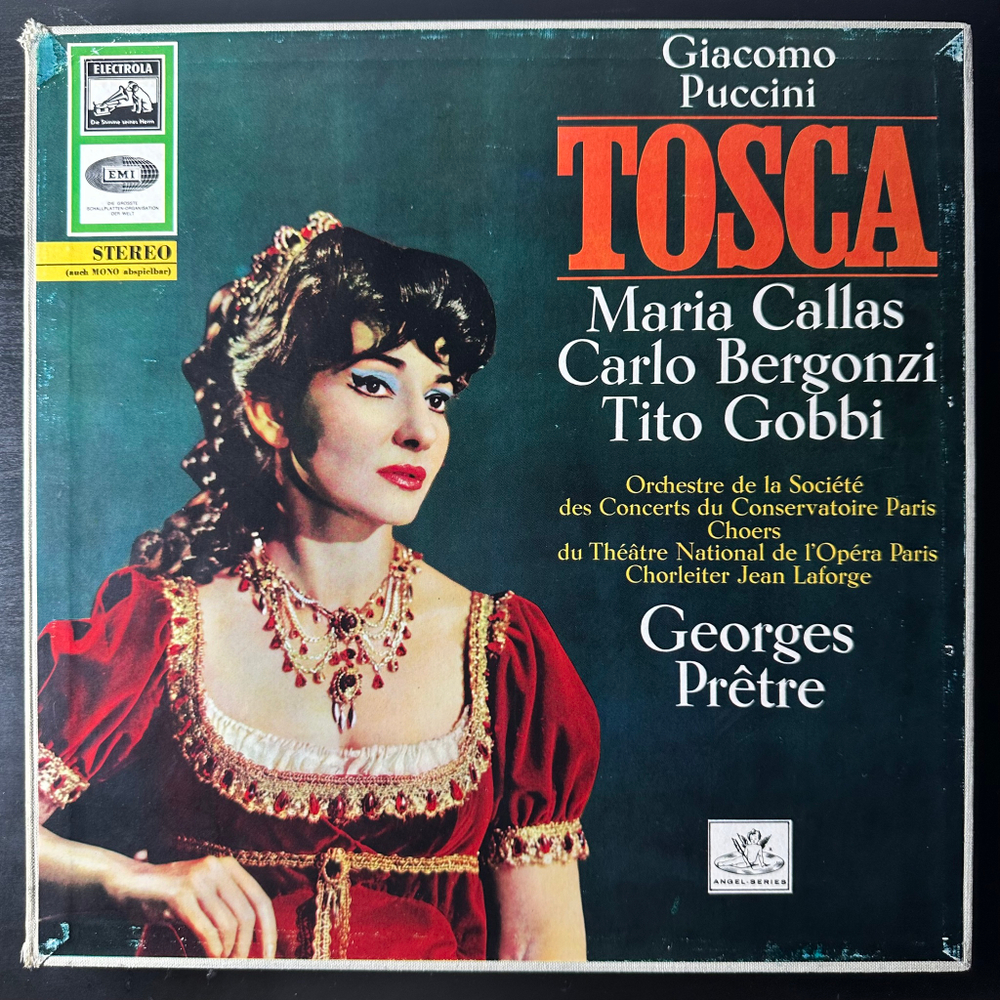 Пуччини - Тоска 2LP (Германия 1965г.)