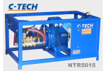Установка сверхвысокого давления C-TECH 500 бар, 900 л/ч, 15 кВт, 380 Вольт стационарный гидродинамический аппарат
