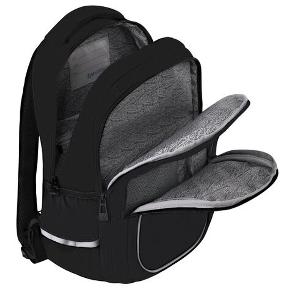 Рюкзак BRAUBERG INTENT, 2 отделения, 4 кармана, "Dark side", 39х27х14 см, 273112