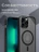 Чехол накладка iPhone 13 Pro Max 6.7" Gurdini Shockproof Case with Magsafe Black