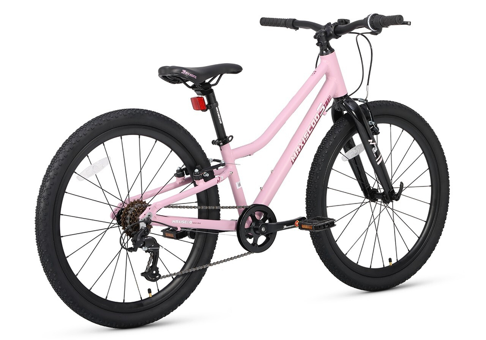 Велосипед 24'' Maxiscoo 3BIKE L Розовый Матовый (2025)