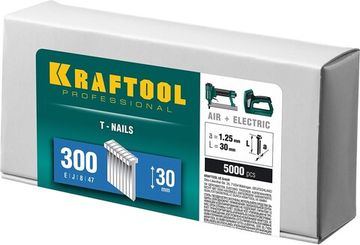KRAFTOOL тип 18GA (47/300/F) 30 мм, 5000 шт, гвозди для нейлера (31785-30)
