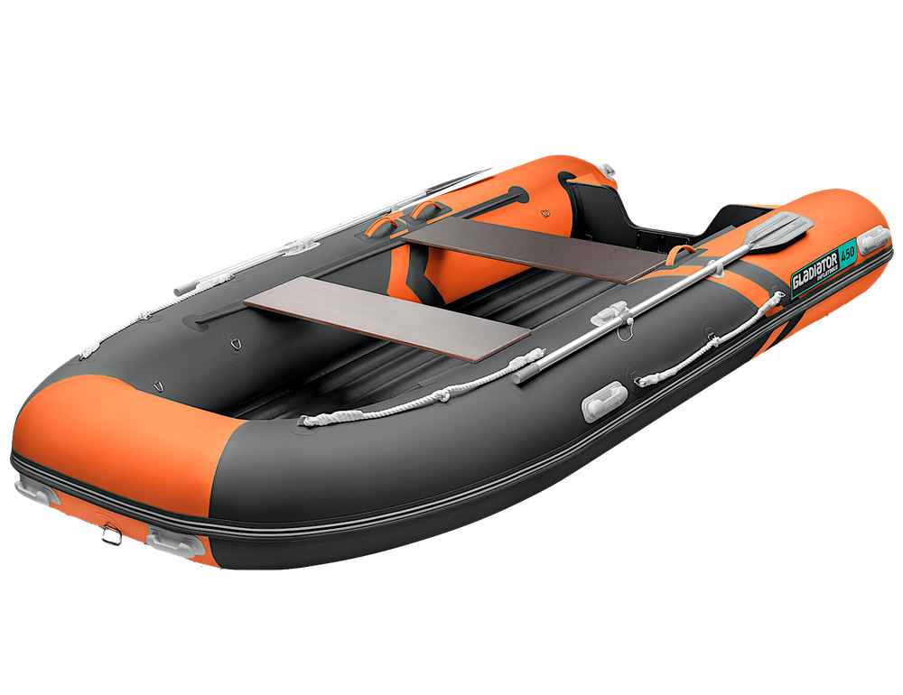 Лодка ПВХ Gladiator Air Sport E450S НДНД -