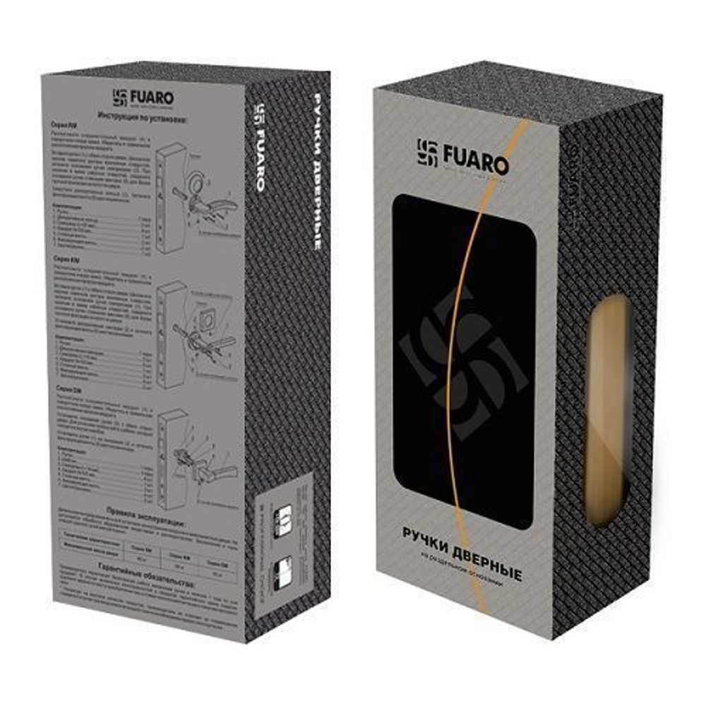 Ручка раздельная FUARO BELL RM GP/SG-5 золото/мат.золото