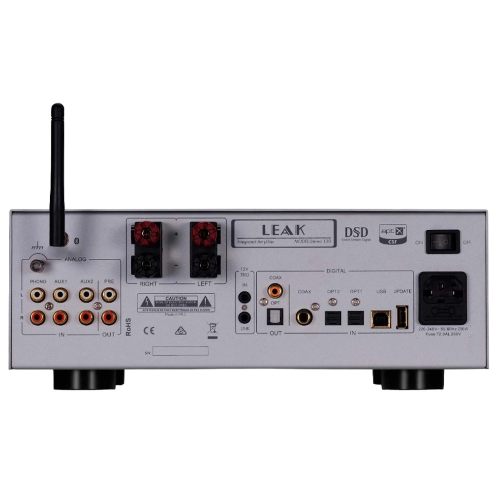 Leak Stereo 130 Silver — интегральный стереоусилитель премиум-класса