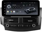 Магнитола для Mitsubishi Outlander 2 XL 2005-2012, Peugeot 4007, Citroen C-Crosser - Teyes LUX ONE ROUND монитор 12.3" 2K QLED на Android 10, Быстрая, CarPlay, 4G SIM-слот