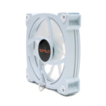 Комплект из 3 вентиляторов ТЕСЛА (TESLA) RGB120 CW3, 120мм, 3-pin+Molex, белый/Ice Blue, 1200rpm, 38CFM, 21дБ, антивибропрокладки (TSL-120-CW3)
