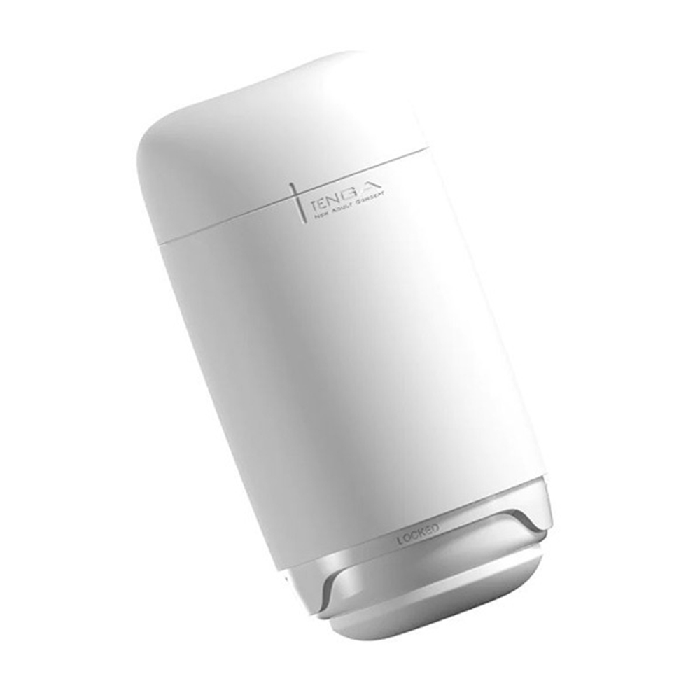 Белый мастурбатор 16,5см Tenga Puffy Sugar White PUF-003