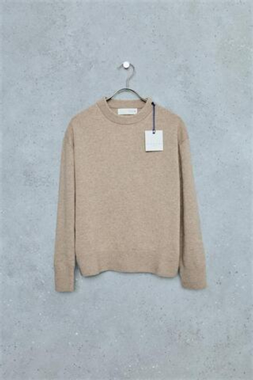 ZARA STORIESZ — СВИТЕР ИЗ ШЕРСТИ И КАШЕМИРА, РЫЖЕВАТО-КОРИЧНЕВЫЙ