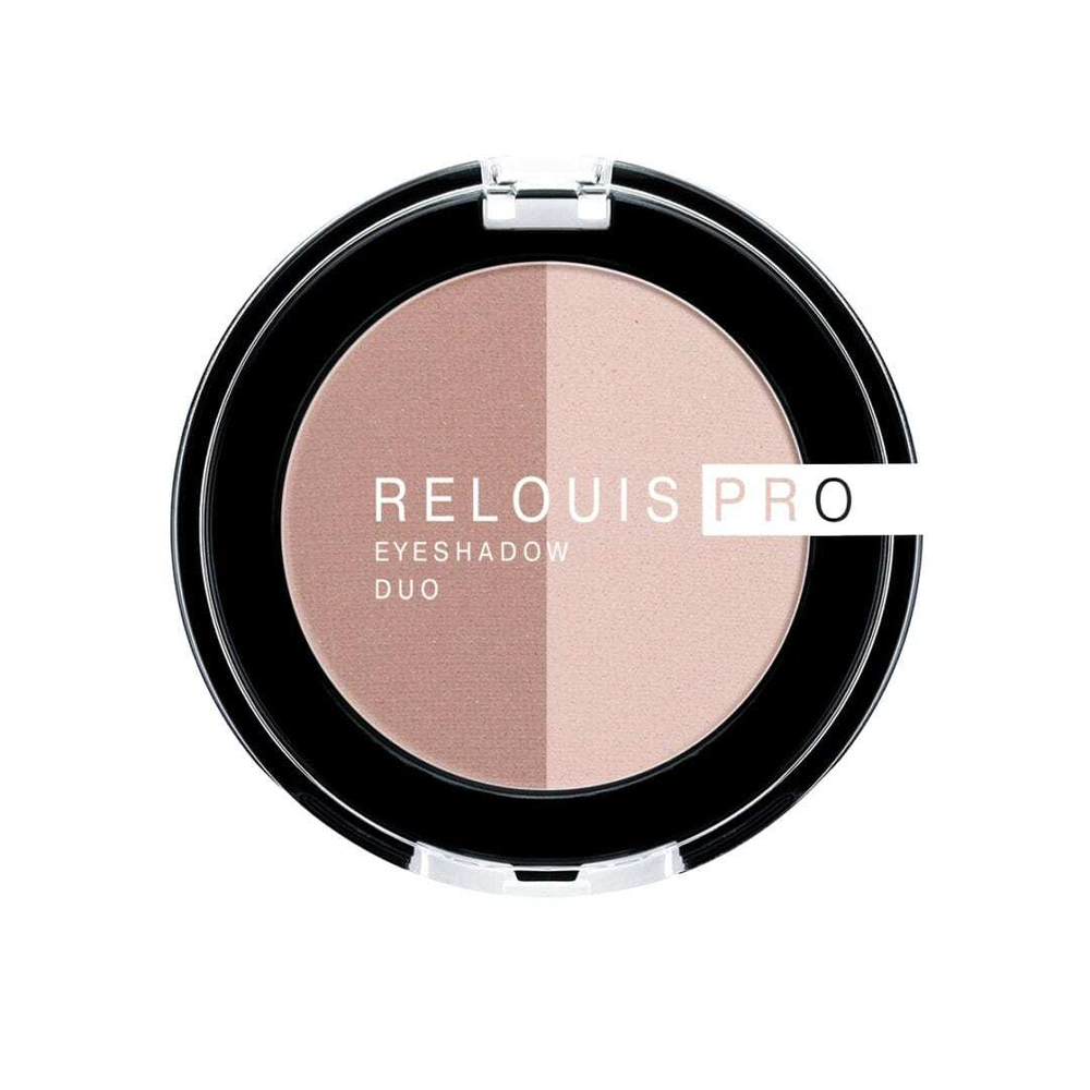 Тени для век тон 101 «Relouis PRO EYESHADOW DUO» 