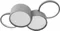 Потолочный светильник Pin 10317/4 Grey Loft It
