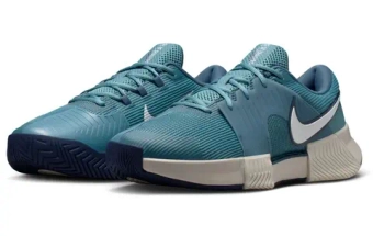 Мужские кроссовки теннисные Nike Zoom GP Challenge 1.5 - smokey blue/white light/bone