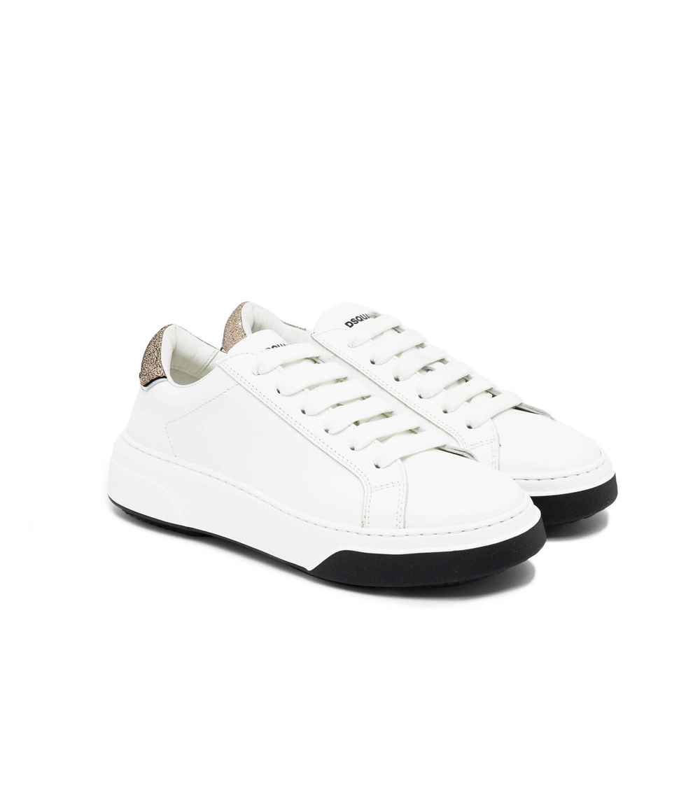 кожаные кроссовки Dsquared2 - белый(SNW0146 01505909)
