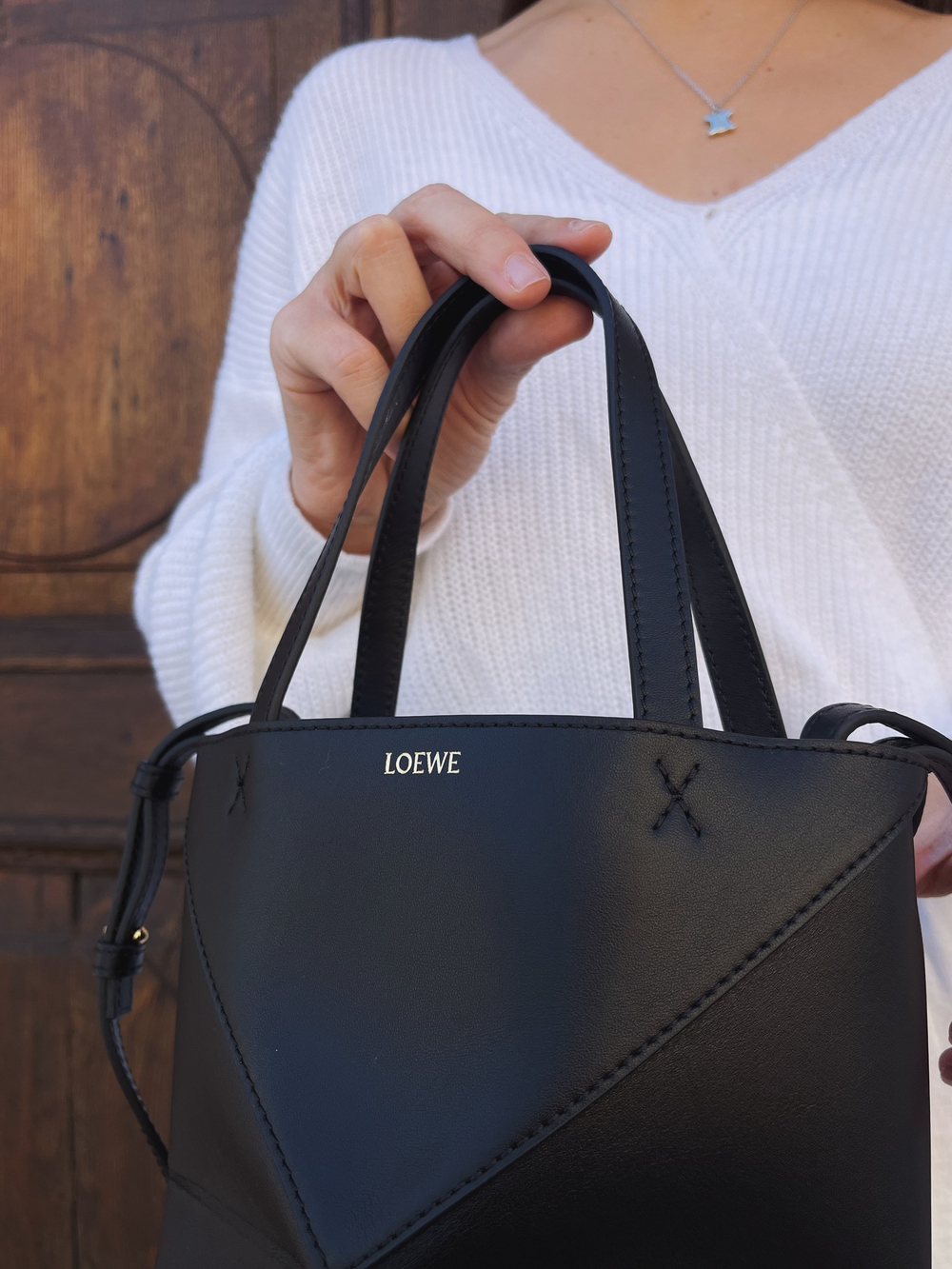 Loewe Mini Puzzle Fold Tote