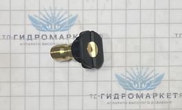 Форсунка для пены 0 град (черная) под китайский быстросъём 1/4 пол Df.01/00
